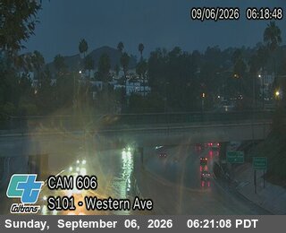 US-101 : (606) Western Ave live camera view