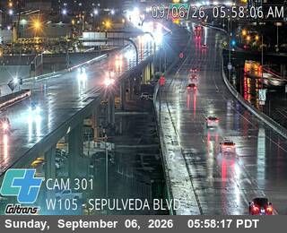 I-105 : (301) Sepulveda live camera view