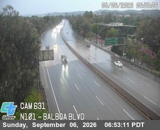 US-101 : (631) Balboa Blvd live camera view