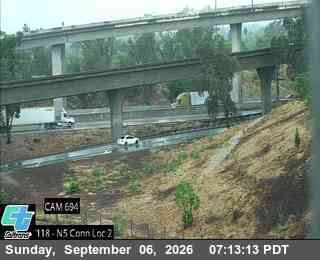 SR-118 : (694) North I-5 Conn / Loc 2 live camera view