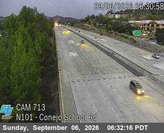 US-101 : (713) Conejo School live camera view