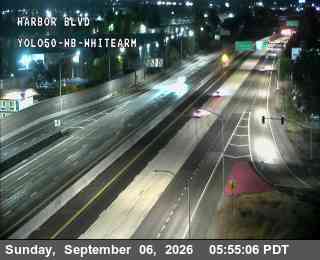 Hwy 50 at Harbor_Blvd_Onr_YOL50_WB_1 live camera view