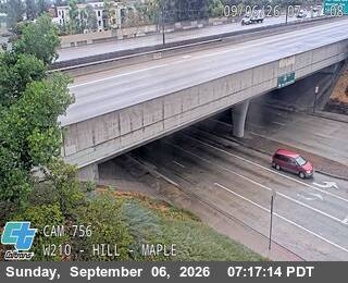 I-210 : (756) Hill-Maple live camera view