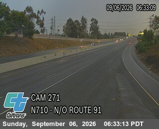I-710 : (271) N/O Route 91 live camera view