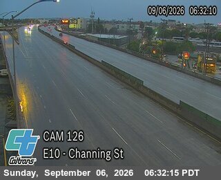I-10 : (126) Channing Street live camera view