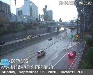 I-110 : (186) Wilshire Blvd live camera view