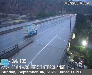 I-110 : (195) Route 5 Interchange live camera view
