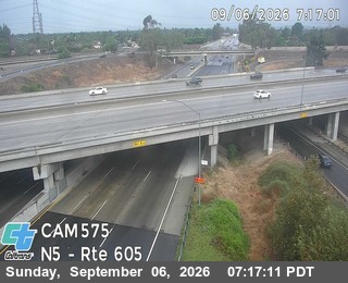 I-5 : (575) Rte 605 live camera view