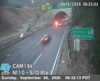 I-110 : (194) S/O Rte 5 live camera view