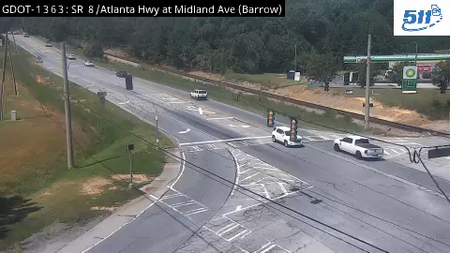 SR 8/Atlanta Hwy at Midland Ave live camera view
