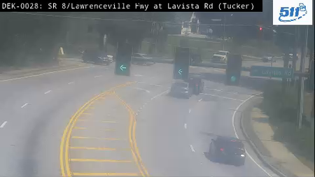 SR 8 / Lawrenceville Hwy at Lavista Rd live camera view
