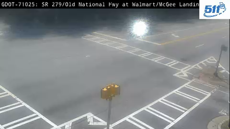 SR 279 / Old National Hwy at Walmart / McGee Landing live camera view