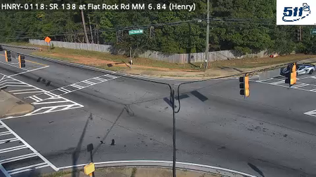 SR 138 at Flat Rock Rd live camera view
