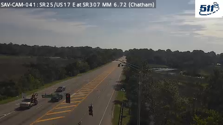 SR 25/Ogeechee Rd at SR 307 live camera view