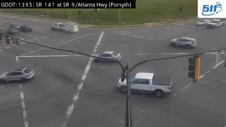 SR 141 at SR 9 / Atlanta Hwy live camera view