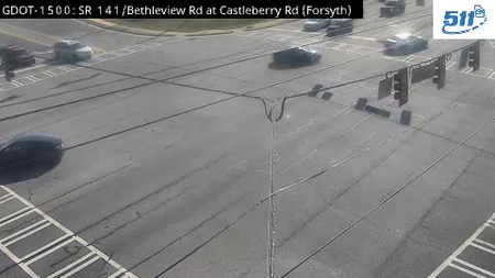 SR 141/Bethleview Rd at Castleberry Rd live camera view