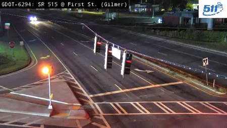 SR 515 at 1st St / Yukon Rd live camera view