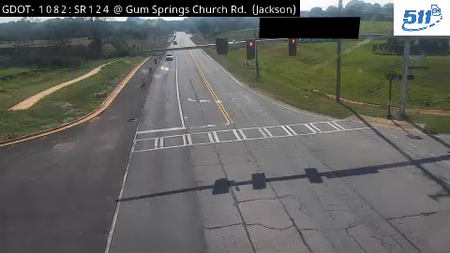 SR 124 at Gum Springs Church Rd live camera view