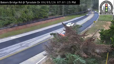 Bakers Bridge Rd at Trynsdale Dr live camera view