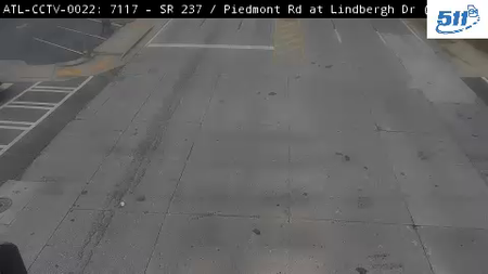 SR 237 / Piedmont Rd at Lindbergh Dr live camera view