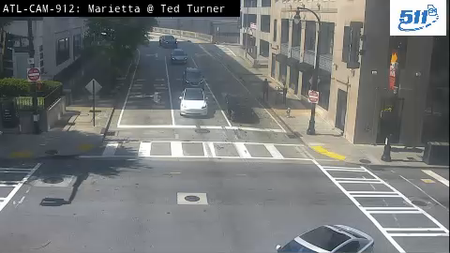 Marietta St at Ted Turner Dr live camera view