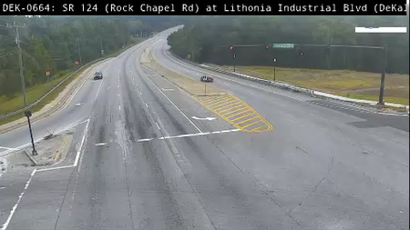 SR 124 at Lithonia Ind Blvd live camera view