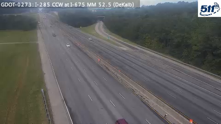 I-285 CCW at I-675 MM 53.7 live camera view