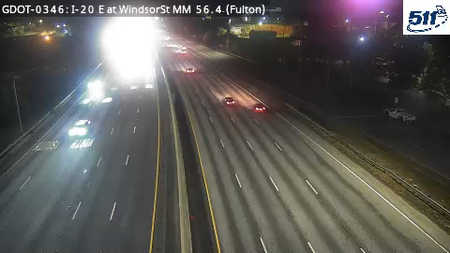 I-20 W at WindsorSt MM 56.6 live camera view