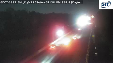 SML_EL/I-75 S before SR138 MM 228.8 live camera view