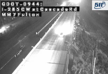 I-285 CW at CascadeRd MM 8.9 live camera view