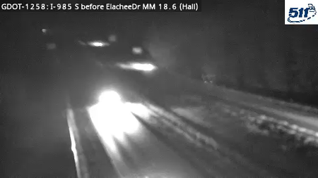 I-985 S before ElacheeDr MM 18.5 live camera view