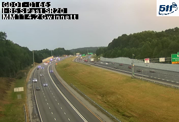 I-85 S past SR20 MM 114.1 live camera view