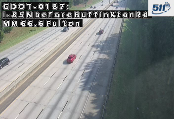 I-85 N before BuffingtonRd MM 66.6 live camera view