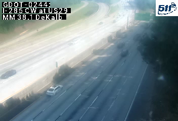 I-285 CW at US29 MM 39.6 live camera view