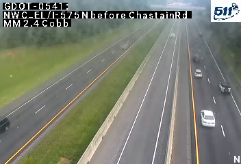 NWC_EL/I-575 N before ChastainRd MM 2.7 live camera view