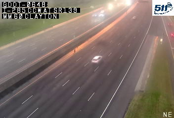 I-285 CCW at SR139 MM 61.4 live camera view