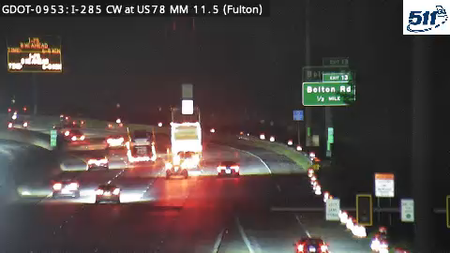 I-285 CW at US78 MM 13.4 live camera view