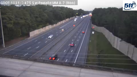 I-475 S at PeakeRd MM 8.6 live camera view