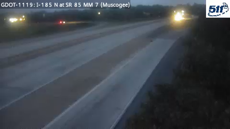 I-185 N at SR85 MM 7.2 live camera view