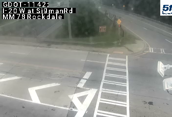I-20 W at SigmanRd MM 78 - live traffic camera
