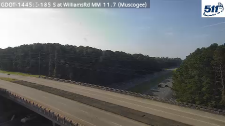 I-185 S at WilliamsRd MM 11.7 live camera view