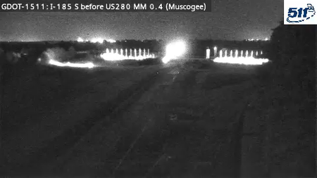 I-185 S before US280 MM 0.4 live camera view