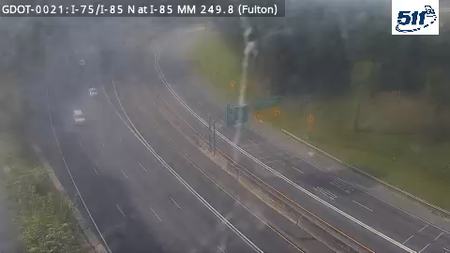I-75/I-85 N at I-85 MM 250.4 live camera view