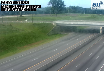 I-85 S at SR211 MM 126.1 live camera view