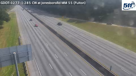 I-285 CW at JonesboroRd MM 56.3 live camera view