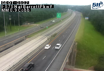 I-575 N at BarrettPkwy MM 1.3 live camera view
