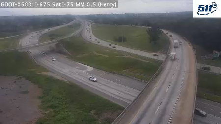 I-675 S at I-75 MM 0.3 live camera view