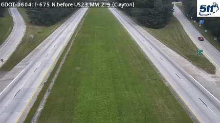 I-675 N before US23 MM 2.5 live camera view