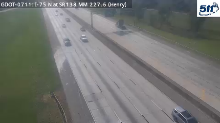 I-75 N at SR138 MM 228.1 live camera view