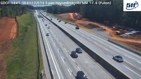 SR400/US19 S past HaynesBridgeRd MM 17.6 live camera view